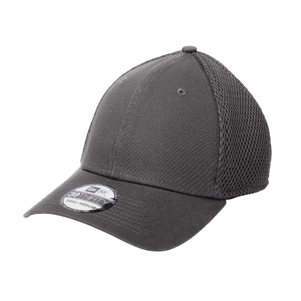 New Era Stretch Mesh Cap in Charcoal Gray